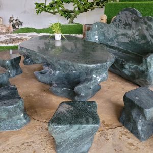 bàn ghế đá tự nhiên