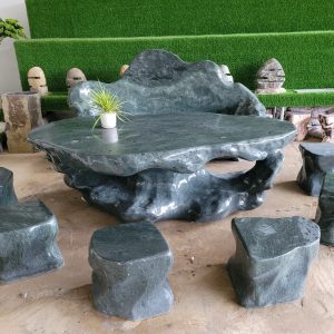 bàn ghế đá tự nhiên