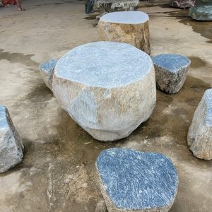 bàn ghế đá tự nhiên