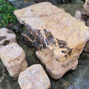 bàn ghế đá tự nhiên
