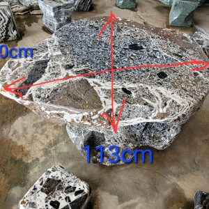 bàn ghế đá tự nhiên hoa trắng