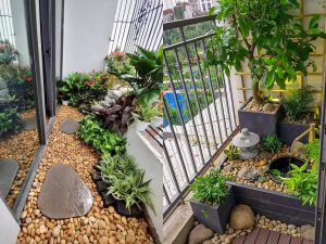 Trang trí ban công chung cư Hà Nội