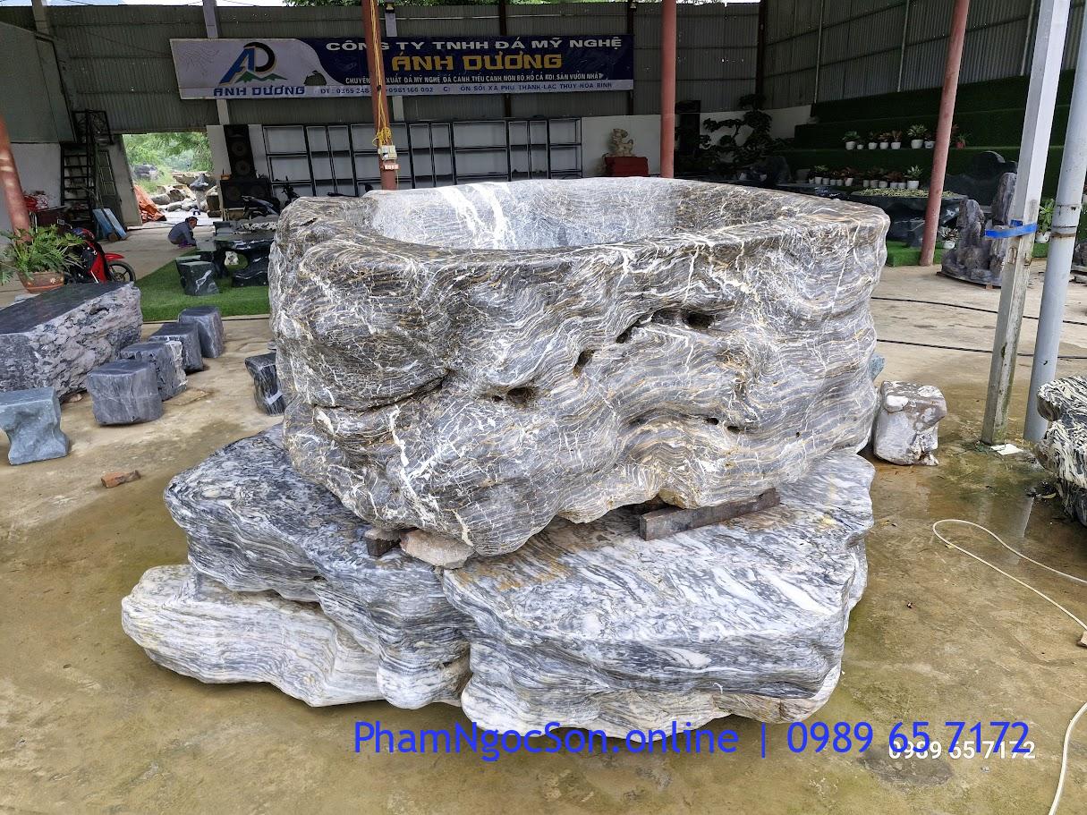 chậu đá tự nhiên
