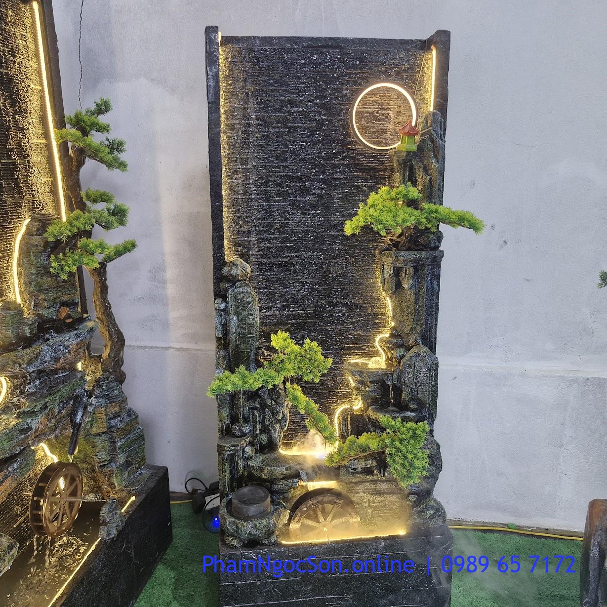 Thác nước tiểu cảnh, Thác nước tiểu cảnh trong nhà