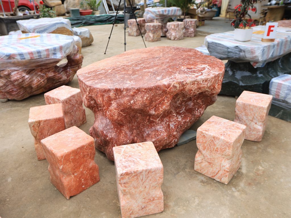 chế tác bàn đá tự nhiên pham ngoc son