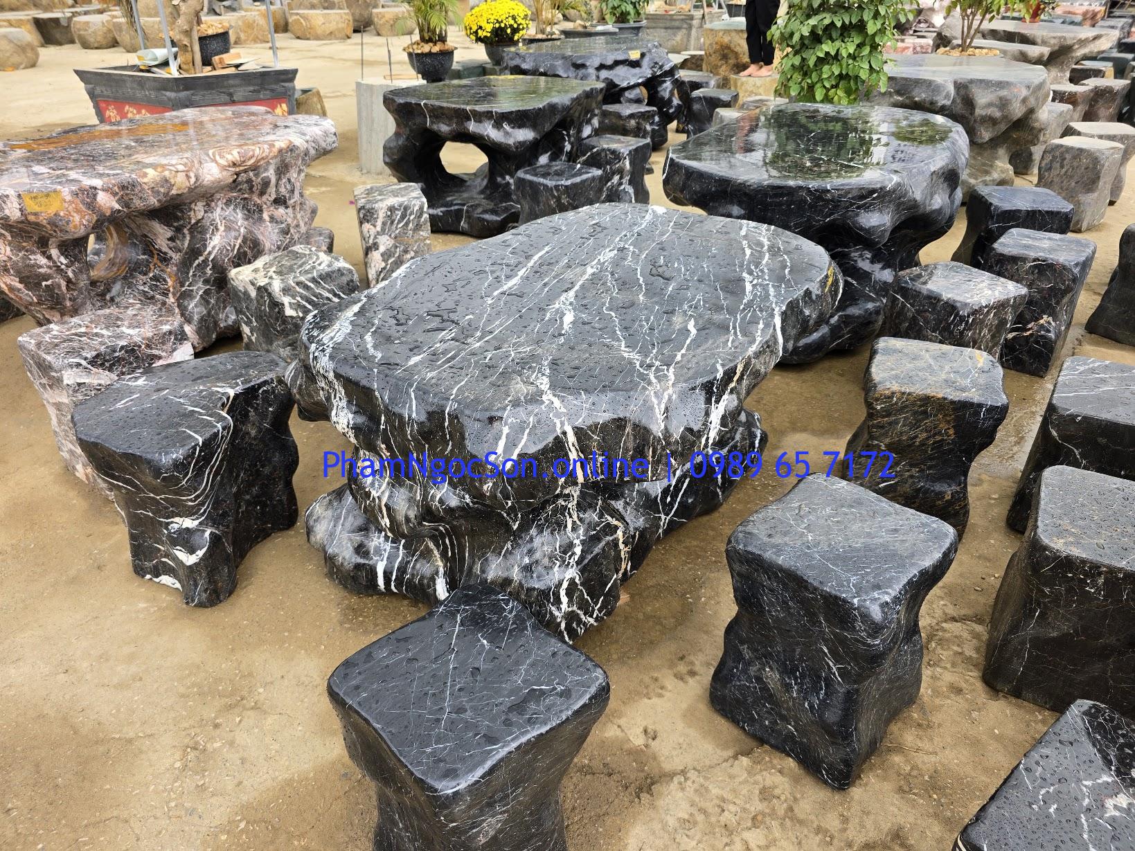 Giá bộ bàn đá tự nhiên